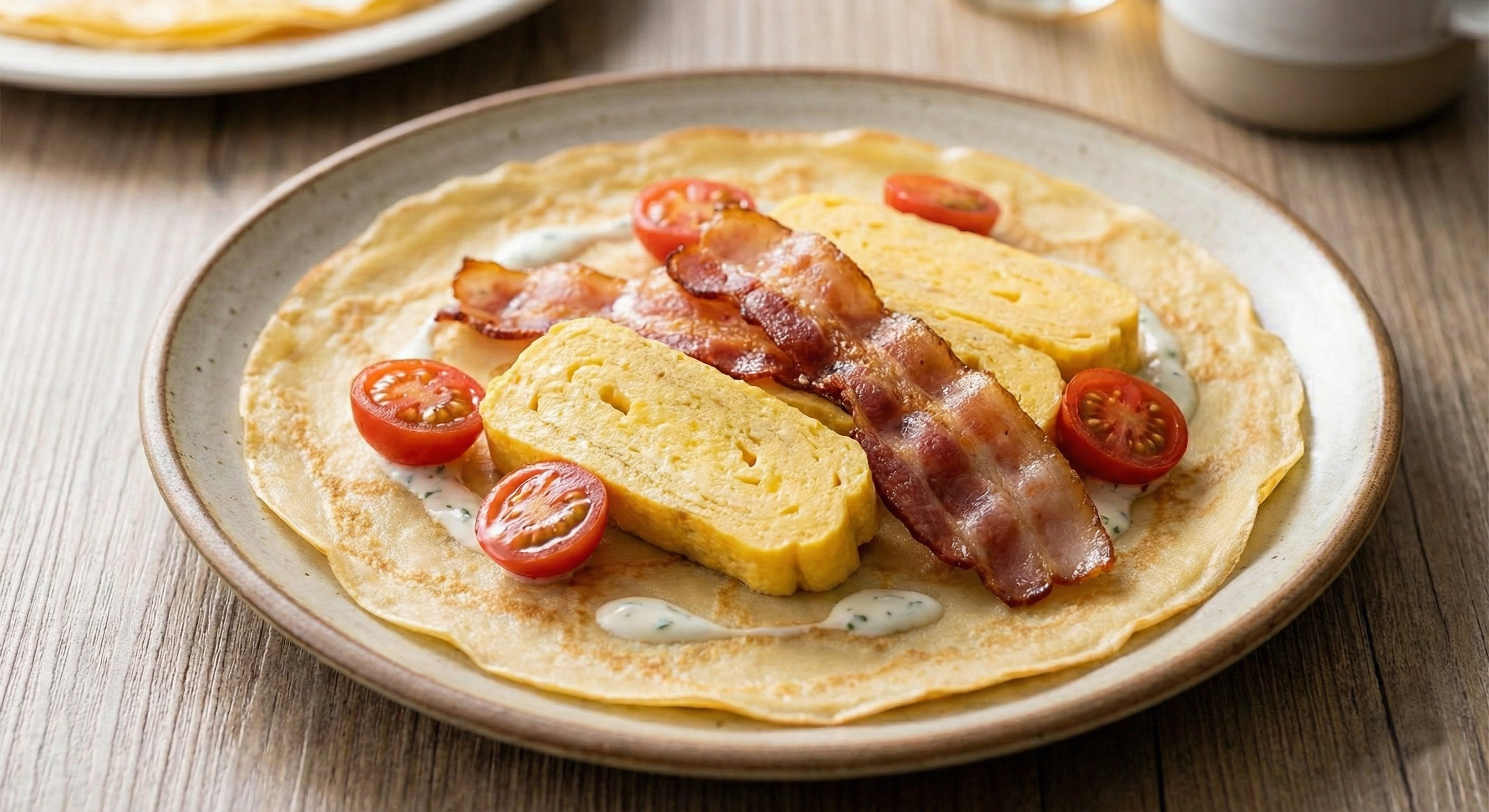 Crêpe Matinale Franco-Japonaise